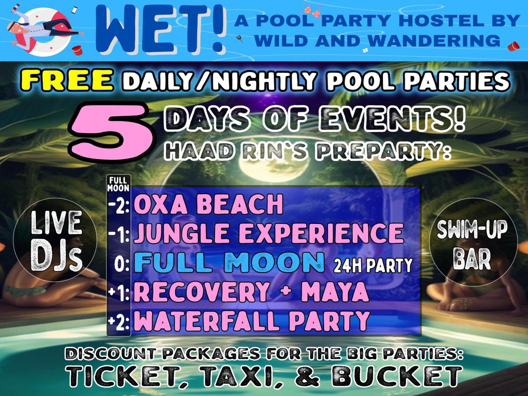 Wet! A Pool Party Hostel By Wild & Wandering หาดริ้น ภายนอก รูปภาพ