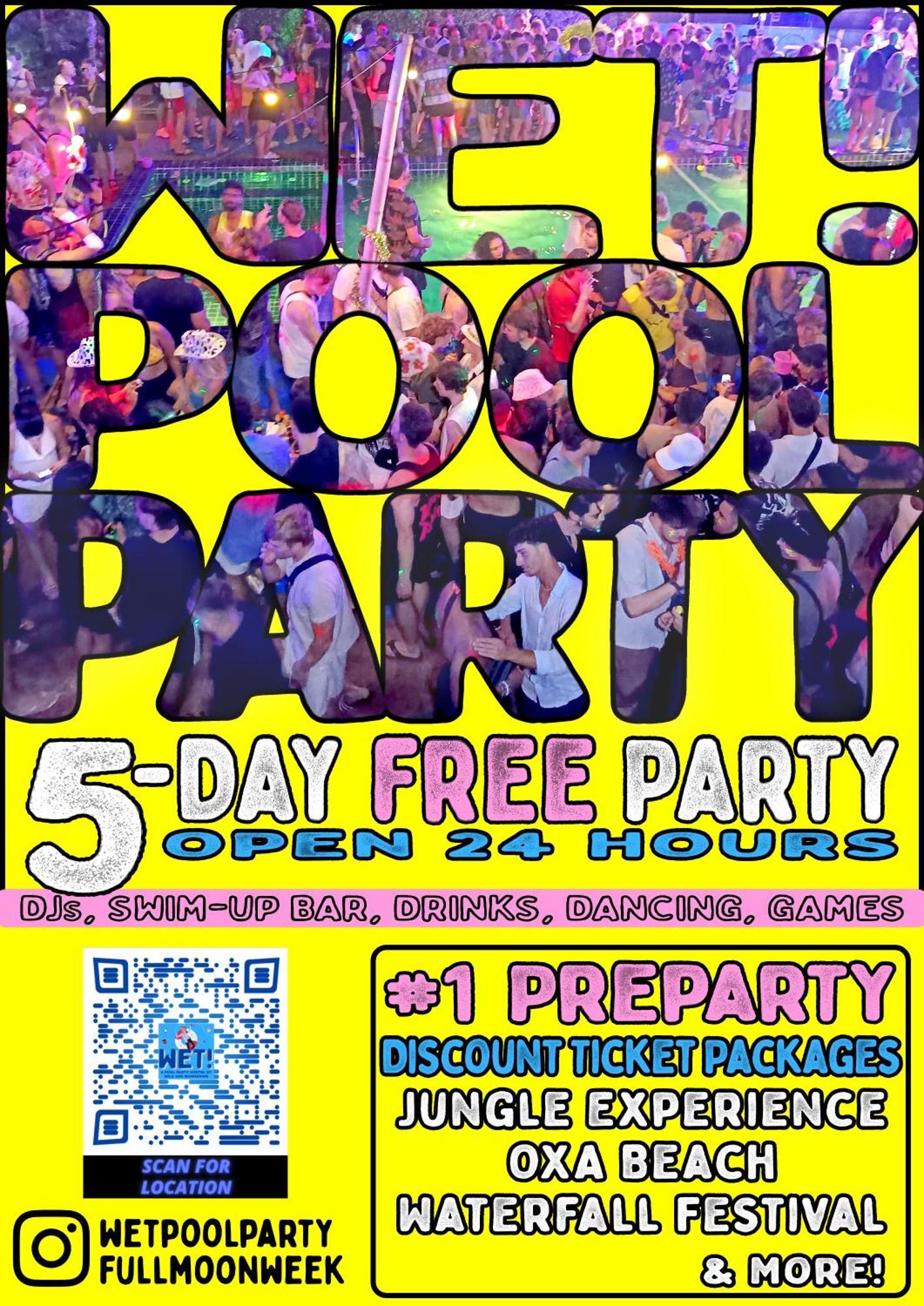 Wet! A Pool Party Hostel By Wild & Wandering หาดริ้น ภายนอก รูปภาพ